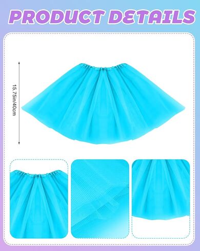 Mepase 4 Pcs Halloween Blue Furry Monster Costume for Adult Women with Tutu Skirt Leg Covers Horn Headband Purple Adhesive Felt Circles in Saudi Arabia