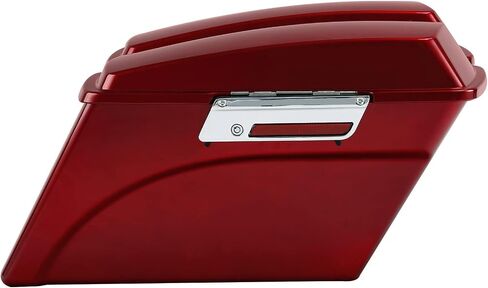TCT-MOTORPARTS حقيبة سرج ممتدة باللون الأسود غير مطلي مقاس 5 بوصات تناسب Harley Touring Road King Street Electra Glide 1993-2013 Softail Heritage 84-17 in Saudi Arabia