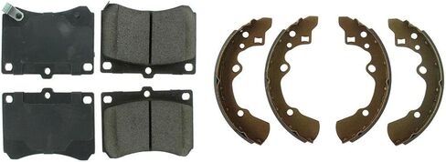 2x Disc Brake Pads Front Rear Discs Brake Pads Kit Drum Brake Shoe For Mazda Protege 1990 For Mazda Protege 1991 For Mercury Tracer For Escort 1997 For Mercury Tracer For Escort 1998 in Saudi Arabia