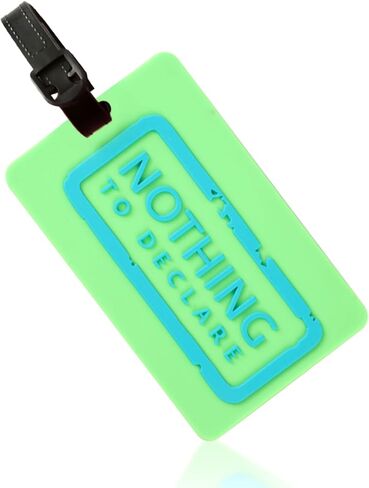 Funny Luggage Tags Colorful Travel Luggage Tags Cute Baggage Bag Tags Suitcase Travel Baggage Bag (Pink) in Kuwait