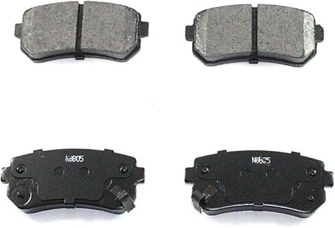1x Disc Brake Pads Rear Discs Brake Pads Kit For Kia Rio For Kia Rio5 For Accent 2006 For Kia Rio For Kia Rio5 For Accent 2007 For Accent 2008 For Elantra 2009 in Saudi Arabia