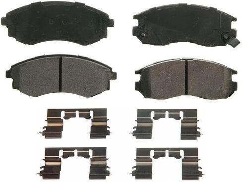 1x Disc Brake Pads Front Discs Brake Pads Kit For Sonata 1989 For Sonata 1990 For Sonata 1991 For Elantra For Sonata 1992 For Elantra For Sonata 1993 For Elantra For Sonata 1994 in Saudi Arabia