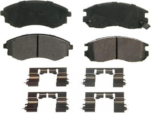 1x Disc Brake Pads Front Discs Brake Pads Kit For Sonata 1989 For Sonata 1990 For Sonata 1991 For Elantra For Sonata 1992 For Elantra For Sonata 1993 For Elantra For Sonata 1994 in Saudi Arabia