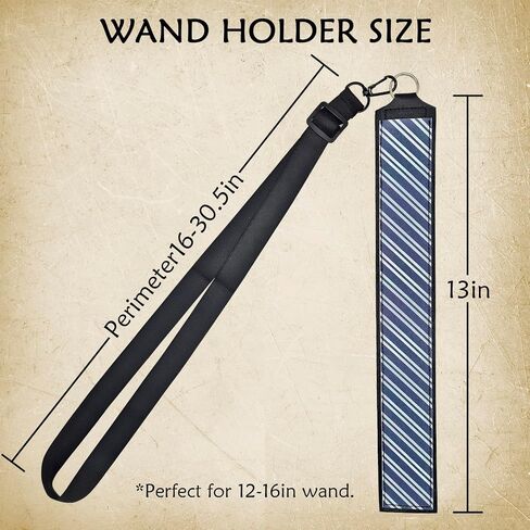 Wizard Magic Wand Holder Holster Hanging Wand Organizer 4 Magic Color Halloween Costume Accessory Decoration Red for Adult in Kuwait