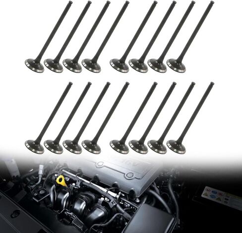 16 قطعة مجموعة صمامات عادم السحب 22211-2G000 لشركة Hyundai 2.0L G4KD Santa Fe Sonata لكيا فورتي أوبتيما 2010-2021 2.0T 2.4L استبدال 22211-2G000, 22212-25002 in Saudi Arabia