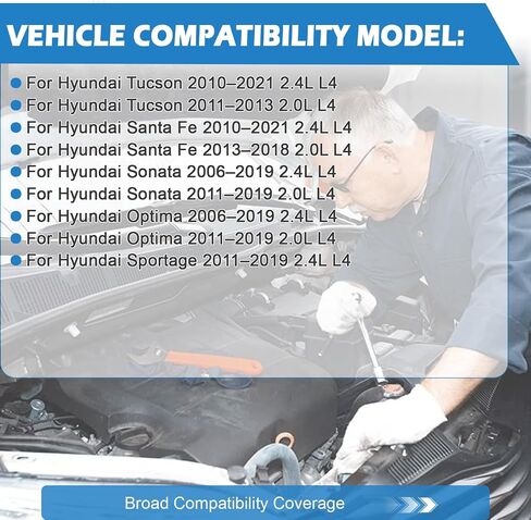16 قطعة مجموعة صمامات عادم السحب 22211-2G000 لشركة Hyundai 2.0L G4KD Santa Fe Sonata لكيا فورتي أوبتيما 2010-2021 2.0T 2.4L استبدال 22211-2G000, 22212-25002 in Saudi Arabia