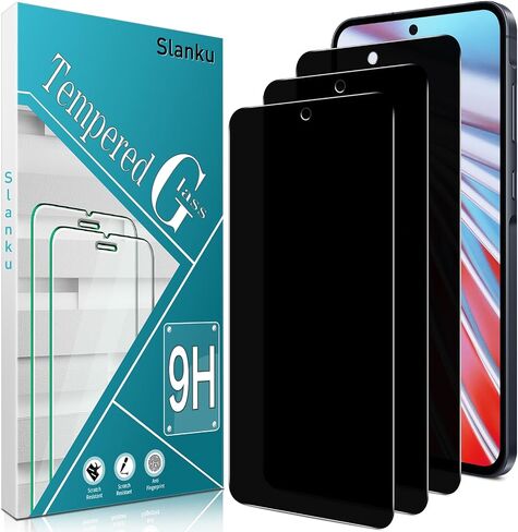Slanku [3 Pack] Privacy Screen Protector for Samsung Galaxy A35 5G/ Samsung Galaxy A55 5G Tempered Glass Film, Anti-Spy, Easy to install, 9H Hardness in Kuwait