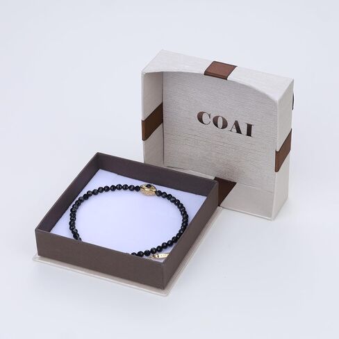 COAI Evil Eye Anklet for Women, Summer Waterproof Anklet for Women Lapis Lazuli Moonstone Black Tourmaline in Saudi Arabia