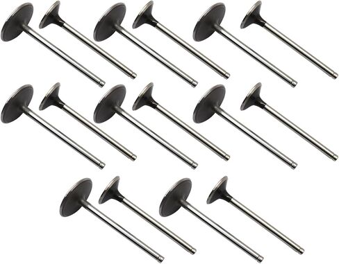 GXARTS Intake Exhaust Valves 12582719 12627970 Compatible with Cadillac Chevrolet GMC Pontiac 6.0L 6.2L 2007 2008 2009 2010 2011 2012 2013 2014 in Saudi Arabia