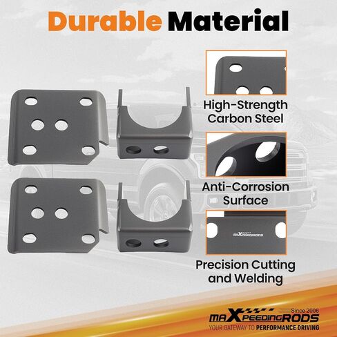 maXpeedingrods 6" Rear Axle Drop Flip Kit for Ford F150 2004-2020 2WD 4WD, Lowering Kit in Saudi Arabia