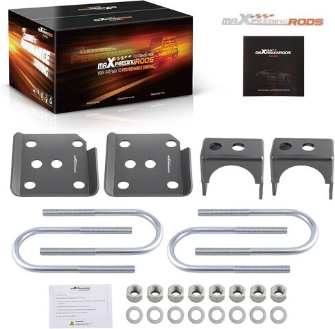 maXpeedingrods 6" Rear Axle Drop Flip Kit for Ford F150 2004-2020 2WD 4WD, Lowering Kit in Saudi Arabia