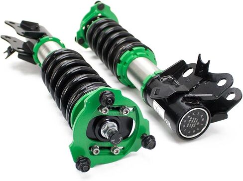 Rev9 R9-HS2-010 متوافق مع Honda Civic (FA/FG) 2006-11 Hyper-Street II Coilover Kit مع مجموعة خفض تعديل قوة التخميد 32 اتجاهًا، 32 تعديل مستوى التخميد، ارتفاع الركوب قابل للتعديل in Saudi Arabia