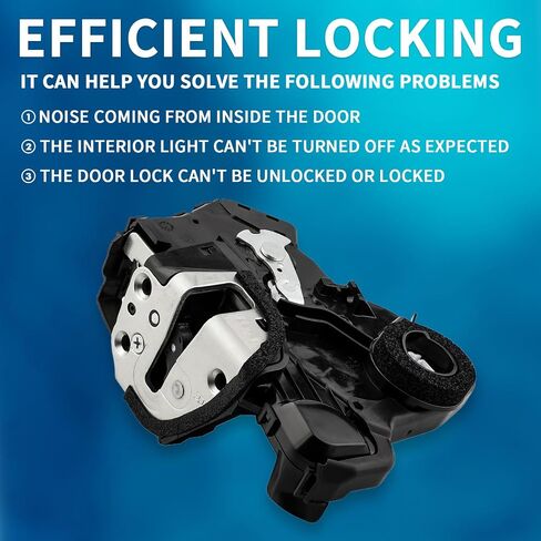 Door Lock Actuator Motor Front Left Driver Side For Toyota 4Runner Camry Highlander Land Cruiser RAV4 Sequoia Tundra Lexus ES350 GS350 LS460 RX450h Scion iQ tC xB xD OE 69040-0C050 69040-06180 931-401 in Saudi Arabia