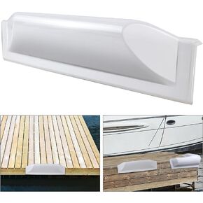 Dock Corner Bumper,Dock Bumpers Straight,Vinyl Boat Dock Corner Bumpers,Boat Straight Bumper,Boat Dock Bumpers,Soft Dock Bumper Guards Dock Bumpers Dock Corner Side Edge for Boat Docks(1,2Pack)