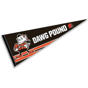 Cleveland Browns Dawg Pound Pennant Banner Flag