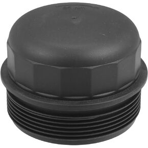 Engine Oil Filter Housing Cover Cap 26351-3C100 for Hyundai Entourage 3.8L Santa Fe 3.3L 2007-2008 Plastic Black