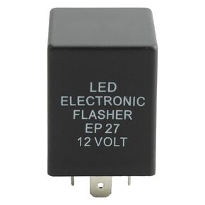 AUTOKAY 5-Pin EP27 FL27 LED Flasher Relay Fix Turn Signal Hyper Flash Issue