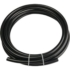 Nylon Tubing Fuel Line 1/4 ID Tube Pneumatic Hose 5/16 OD Black 10 feet
