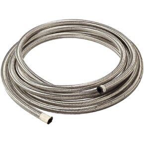 15 Ft 6AN ID 10AN OD Universal Braided Stainless Steel CPE Oil Fuel Gas Line Hose Fit