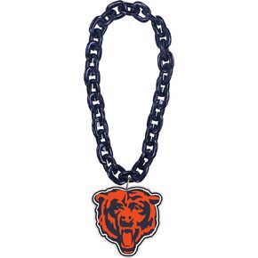 Aminco NFL Chicago Bears Bear Head Fan Chain, Navy