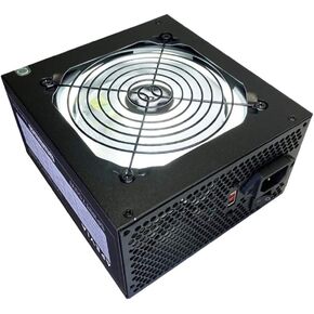 Apevia ATX-SR700W Spirit ATX Power Supply with Auto-Thermally Controlled 120mm White LED Fan, 115/230V Switch, All Protections