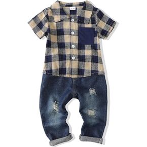 Baby Boy Clothes Toddler Infant Boys Outfits Shirt Top Pants Clothing Sets