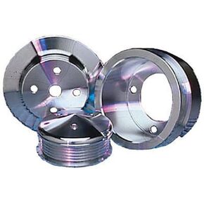 Performance 10050 Performance Series Aluminum V-Belt Pulley Kit - Set of 3
