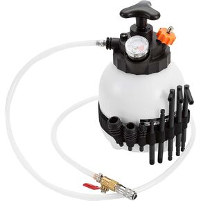 OEMTOOLS 24441 Manual ATF Refill System, 8 Adapter Transmission Fluid Pump, ATF Filler Transmission Pump Tool, ATF Filler Tool Pump w/Shut-Off Valve