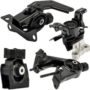 Engine Motor Mount, AUTOSITY EM-A62015 EM-A62023 EM-A62027 EM-A62022 Engine Motor and Trans Mounts Fit for 2009-2013 Corolla, 2009-2013 Matrix - 4Pcs