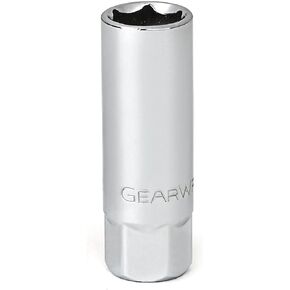 GEARWRENCH 3/8" Drive 6 pt. Spark Plug Socket, 5/8" x 2-1/2" - 80402