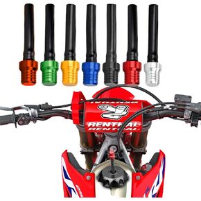 7PCS Motorcycle Gas Cap Gas Fuel Tank Cap, Atv Gas Fuel Cap, Gas Cap Vent Tube With Valve Ball, CNC Tank Valve Vent Tube, Oil Vent Breather Hose Tube Gas Tank Cap Vent Fit for All Off-road Motorcycle
