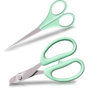 2Pcs Craft Scissors, Fondant Sugar Craft Scissor, Multipurpose Fabric Scissors Tool Set Great for Office, Sewing, Arts, School and Home Supplies in Kuwait