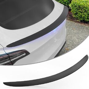 OEDRO Upgraded Spoiler Rear Wing for 2017-2024 Tesla Model 3 Rear Trunk Lip, ABS Material Sporty Appearance Tesla Model Y Accessories Trunk Spoiler