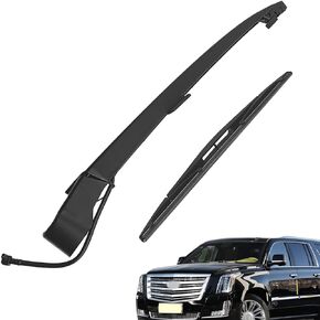15277756 Rear Window Wiper Arm Blade Set Replacement For Cadillac Escalade,Chevy Tahoe Suburban,GMC Yukon,2007-2013 Back Windshield Wiper