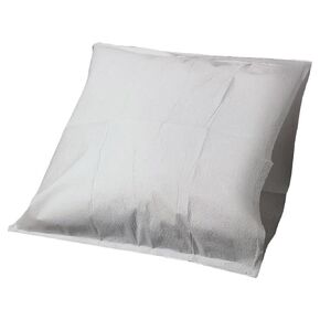 TIDI 919711 Choice Single-Use Headrest Cover, 1-Ply Tissue Headrest Cover, Poly-Lined, Essential Dental Supplies, White, Pack of 500, 10" Width, 10" Length