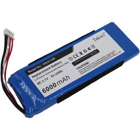 Replacement Battery for j-b-l Pulse 2 Wireless Bluetooth Speaker, fits Part no 5542110P Battery 6000mAh