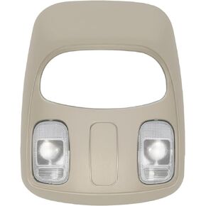 2024 Upgrade Overhead Console Housing Dome Map Reading Light Lamp Assembly Replace 1DK78BD1AA 1DK78TL2AA Compatible with Dodge Ram 1500 2500 3500 4500 5500 Overhead Console Parts 2-year QA