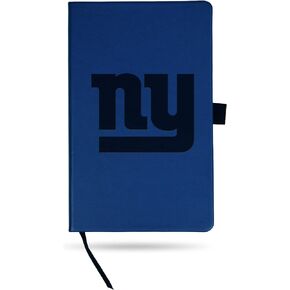 Rico Industries NFL New York Giants Laser-Engraved Color Notepad, 5.25 x 8.25-inches