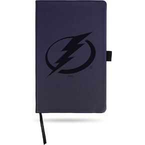 Rico Industries NHL Tampa Bay Lightning Laser-Engraved Color Notepad, 5.25 x 8.25-inches