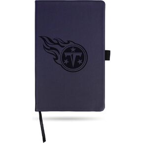 Rico Industries NFL Tennessee Titans Laser-Engraved Color Notepad, 5.25 x 8.25-inches