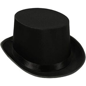 Beistle Satin Sleek Black Top Hat Party Accessory