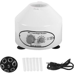جهاز طرد مركزي للمختبر 6 × 20 مل جهاز طرد مركزي للمختبر المكتبي مع مؤقت وتحكم في السرعة لبلازما الدم PRP، 4000 دورة في الدقيقة، 110 in Kuwait