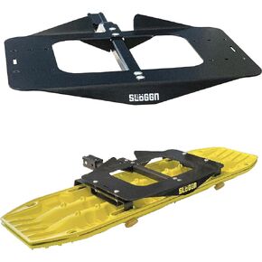 Base Deck + Recovery Board Mount Kit - Vehicle Hitch Mounting Kit Including The Base Deck Set & Add-0n kit for Recovery Board - Fits Up to 2 Sets of Recovery Boards