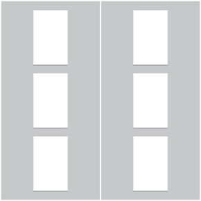 Crosswalk Floor Stencil Kit, Pedestrian/Forklift, Plastic, Made in The USA, PMS226