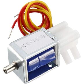 uxcell Miniature Solenoid Valve 2 Position 3 Way DC12V 0.19A Water Air Solenoid Valve