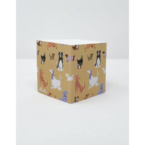 Dogs Sticky Note Cube