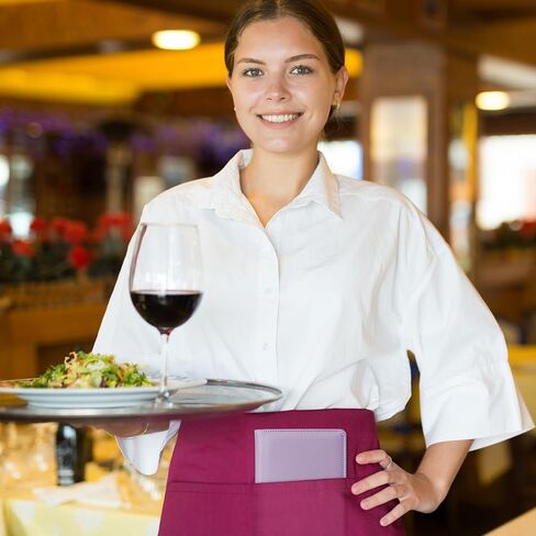 Server Books for Waitress Book, Leather Server Books for Waitress, Waiter Serving Book Booklet Wallet Restaurant Check Book Holder Waitstaff Organizer Fits Server Apron, Mint Green in Saudi Arabia