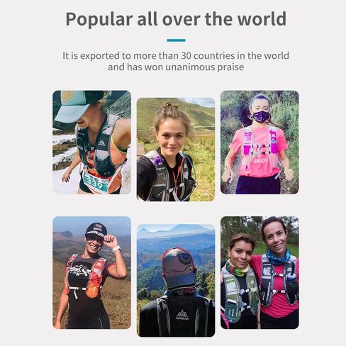 AONIJIE Hydration Backpack Vest for Outdoor Sports Breathable and Lightweight,Hydration Pack for Running, Cycling, and Hiking in Saudi Arabia