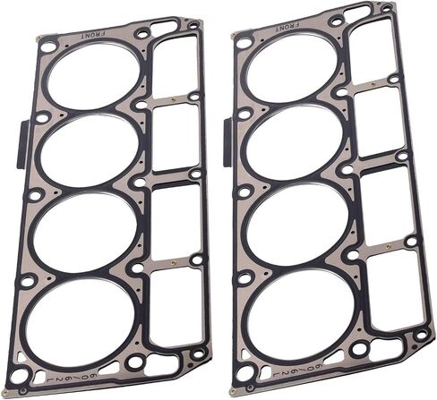 12589226 12498544 MLS Cylinder Multi Layer Head Gasket 2PCS for LS1 LS6 V8 4.8L 5.3L 5.7L LS Engine Head Gasket Kit, for Chevrolet for Buick for GMC for Pontiac for Hummer for Cadillac for Saab in Saudi Arabia