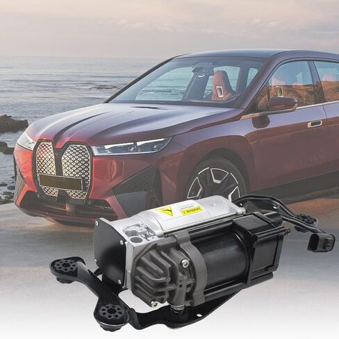 37206875177 ضاغط تعليق هوائي متوافق مع BMW X5 F15 2012-2018، لسيارات BMW X5 F85 M 2013-2018، لسيارات BMW X6 F16 2013-2018، لسيارات BMW X6 F86 M 2013-2018 37206868998 37206850555 in Kuwait